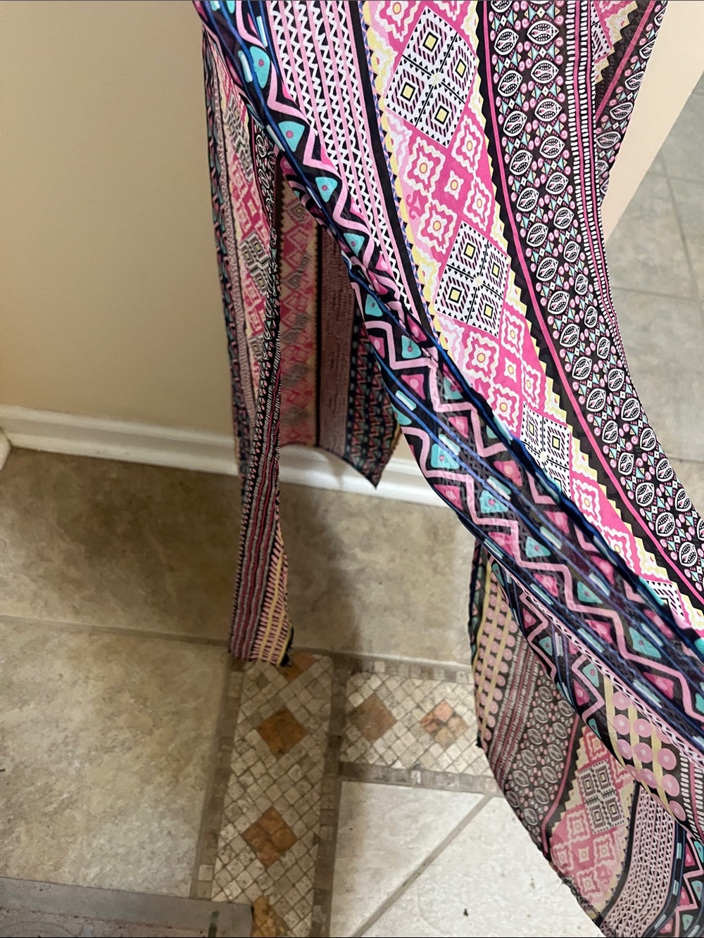 Nickelodeon Mint Green Top with Patterned Aztec Maxi Skirt - Picture 6 of 6